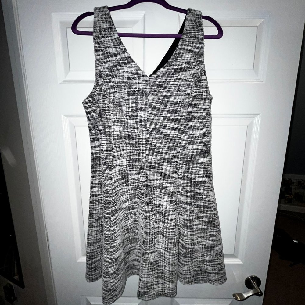 The Limited Women's Black & White Tweed Dress